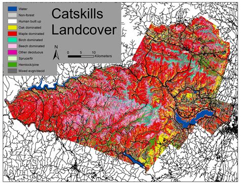 Catskill Mountains Map