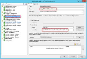 Image result for SCCM Task Sequence Join Domain Variable