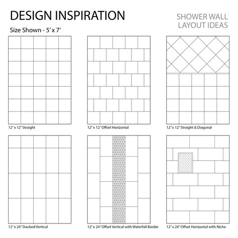 Bathroom Wall Tile Laying Patterns – Artcomcrea