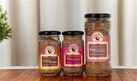 Meethi Trio | Masti Bhari Strawberry coffee powder 50 gms jar + Vichaa