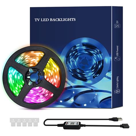 Buy Verilux® RGB Led Strip Lights Mobile APP Control TV Led Light Strip ...
