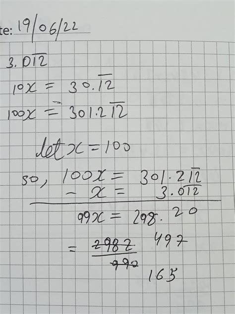 convert 3.012{bar on 12} in p/q form - Brainly.in