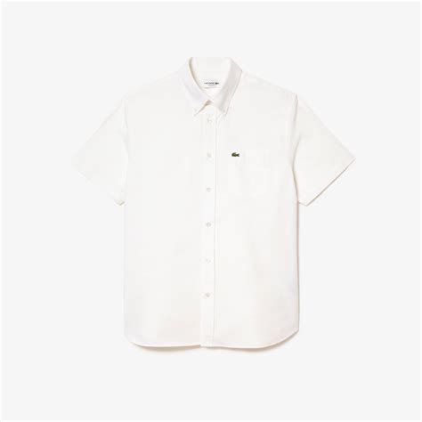 Regular Fit Short Sleeved Oxford Shirt