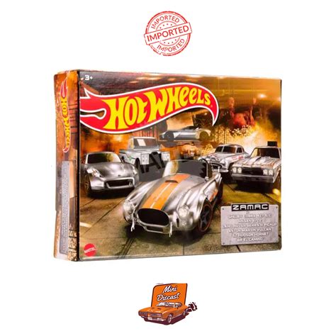 Hot Wheels ZAMAC 6-Pack (Sealed / Imported) – Mini Diecast