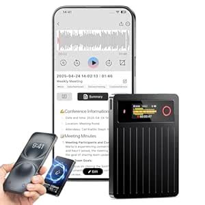 Powerextra AI Voice Recorder,Note Voice Recorder with Free ...