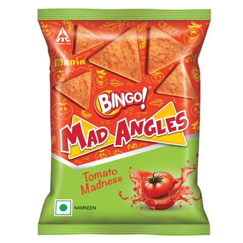 Bingo Mad Angles Tomato Madness, 72.5g [Pack of 8] : Amazon.in: Grocery ...