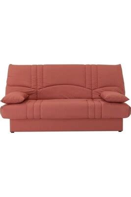 Clic-Clac GENERIQUE Banquette clic clac 3 places - tissu Terracotta ...