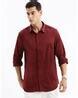 Buy Maroon Shirts for Men by SHOWOFF Online | Ajio.com