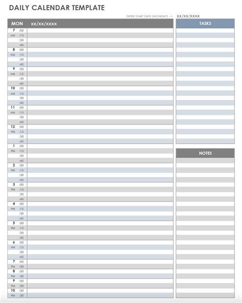 Free Printable Daily Appointment Calendar Template | Template Samples