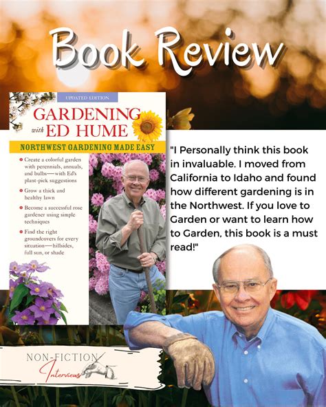 Gardening With Ed Hume Book Review - Non-Fiction Interviews and Book ...