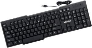 MU PRODOT KB-207S Wired USB Standard Desktop Keyboard Compatible with ...