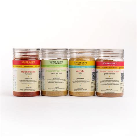 Gujarati Spices Combo – Goosebumps Store