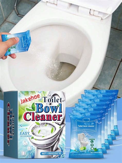 Poudre de nettoyage de cuvette de toilette en mousse, désinfectant ...