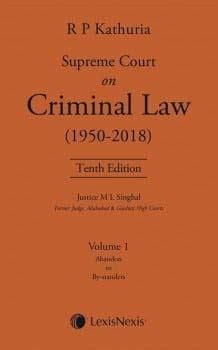 Buy Supreme Court On Criminal Law Book Online at Low Prices in India ...