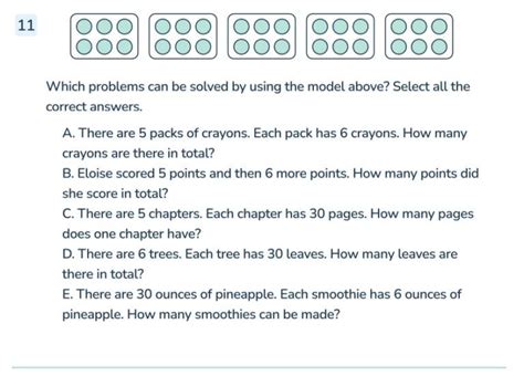 Image result for 3rd Grade Math Test Multiple Choice