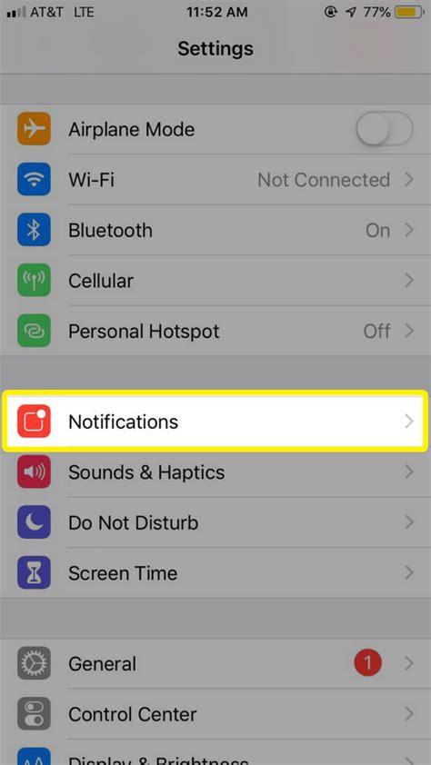 Image result for Push Notifications iPhone