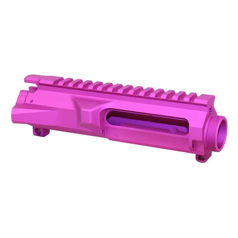 Pink AR-15 Billet Upper Receiver Anodized T6 6061 Scottsdale Made