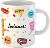 ARTBUG Vaishnavi Name Ceramic Coffee for Girls - Best Birthday Gift for ...
