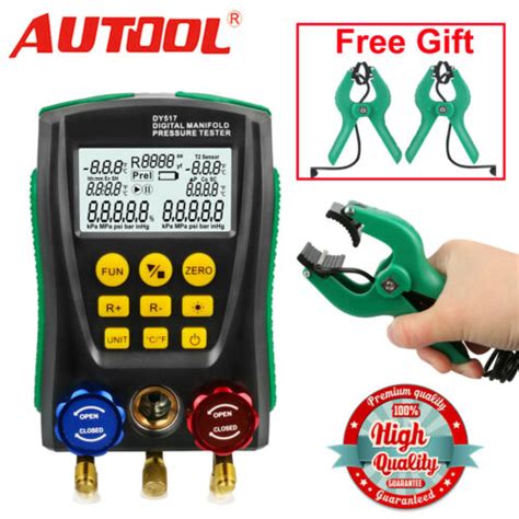 Manifold Digital Gauge Refrigeration HVAC Meter India | Ubuy