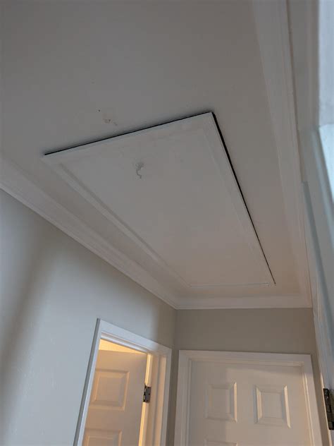 How can I keep the attic access door closed all the way? : r ...