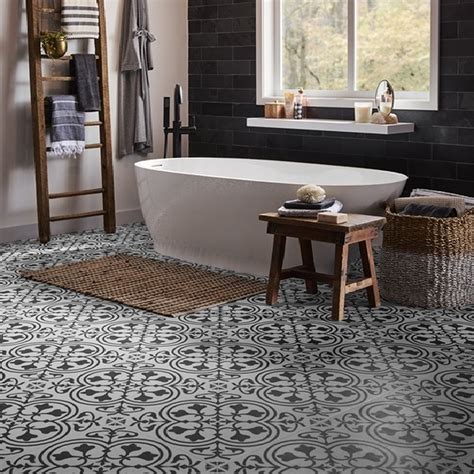 Luxury Vinyl Tile, the Best Bathroom Floor!