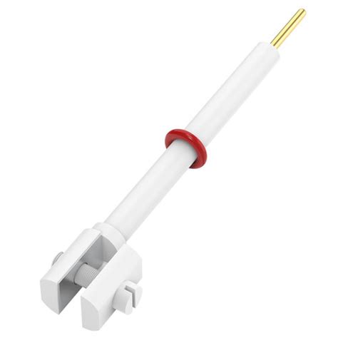 PTFE Replaceable electrode holder, working electrode clip, Gold Plated ...