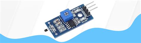 RoboElectrixx 3 Pin NTC Thermistor Temperature Sensor Module (Piece-01 ...