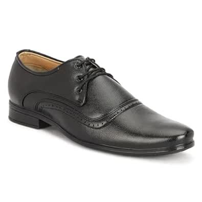 Buy Louis Style Formal Derby Shoes for Men (Black, 6) at Amazon.in
