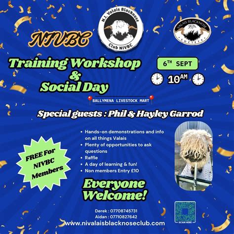 Training Workshop & Social Day 🐏 , Ballymena Livestock Market, 6 ...