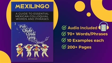 MexiLingo Book + Audio: A Guide To Essential Mexican Spanish Colloquial ...