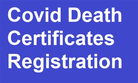 covid death certificate download - Cdlu.in