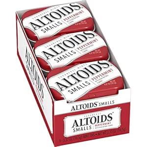 Altoids Smalls, Peppermint, 9 Pack Tins : Amazon.in: Health & Personal Care