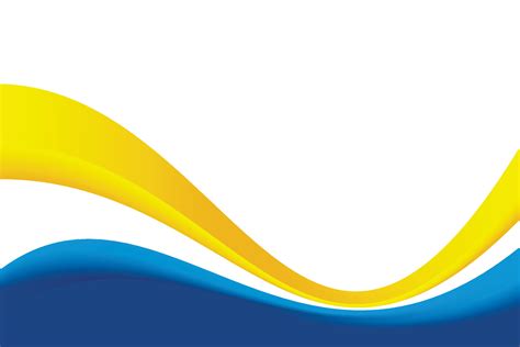 Abstract Smooth Blue and Yellow Wavy Background Design 26536156 Vector ...