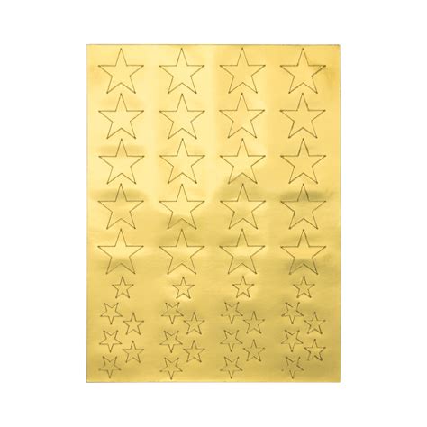 Gold Foil Star Stickers | Gold Star Stickers | Hygloss Products