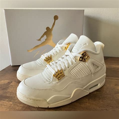 Air Jordan Retro metallic gold 4s di 2024 | Gaya pria, Gaya, Pria