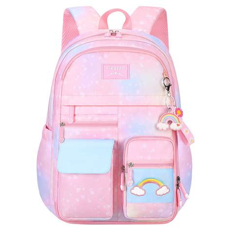 Kids Backpack Kawaii Girls Backpacks Elementary Bookbags with ...