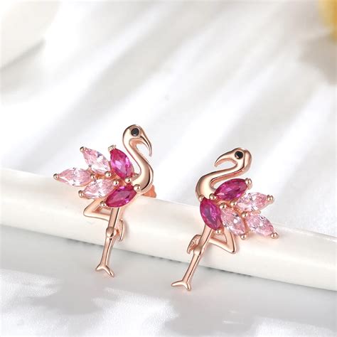 Flamingo Studs – Atha by Niti