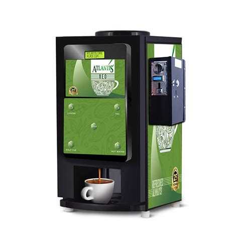 Atlantis Neo Coin 2-Lane Coffee Machine – Dedicated Hot Water