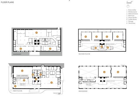 Dance Studio Floor Plan