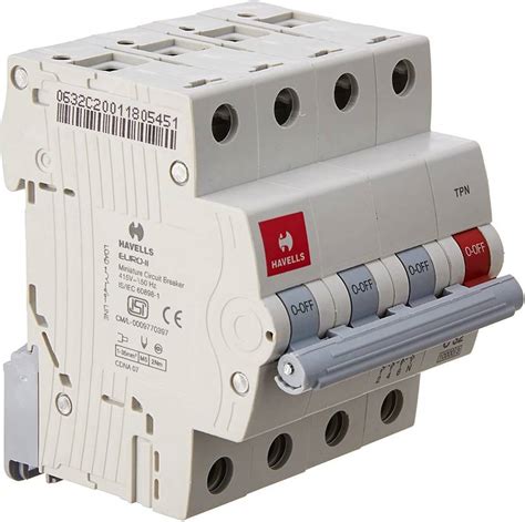 HAVELLS PVC Plastic 32A MCB TPN C Curve MCB TPN C Curve MCB Price in ...