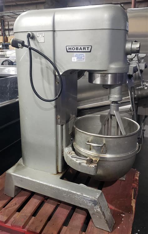 HOBART H600 60 QT PIZZA DOUGH MIXER 60 QT MIXING BOWL & FLAT PADDLE ...