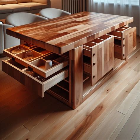 Kitchen Table with Storage Underneath: Space-Saving Designs for Modern ...