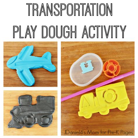 Transportation Playdough Craft 的图像结果