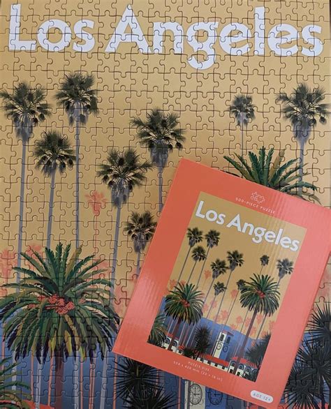 500 piece Hinkler Global Los Angeles puzzle : r/Jigsawpuzzles