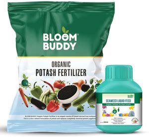 Bloom Buddy Organic Potash Fertilizer + Seaweed Liquid Feed 50ml ...