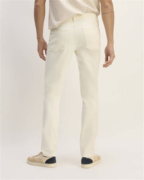 The Organic Cotton Slim-Fit Jean | Calico Ecru – Everlane
