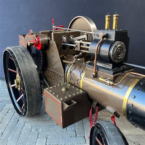 Large Live Steam Traction Engine at 1stDibs | steam traction engine for ...