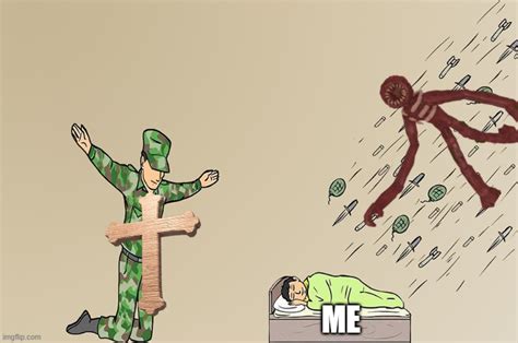 Soldier not protecting child - Imgflip