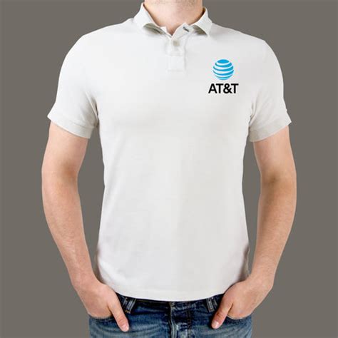 At & T Polo T-Shirt For Men - TEEZ.in