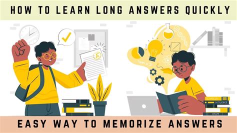 Image result for How to Learn Long Answers Quickly